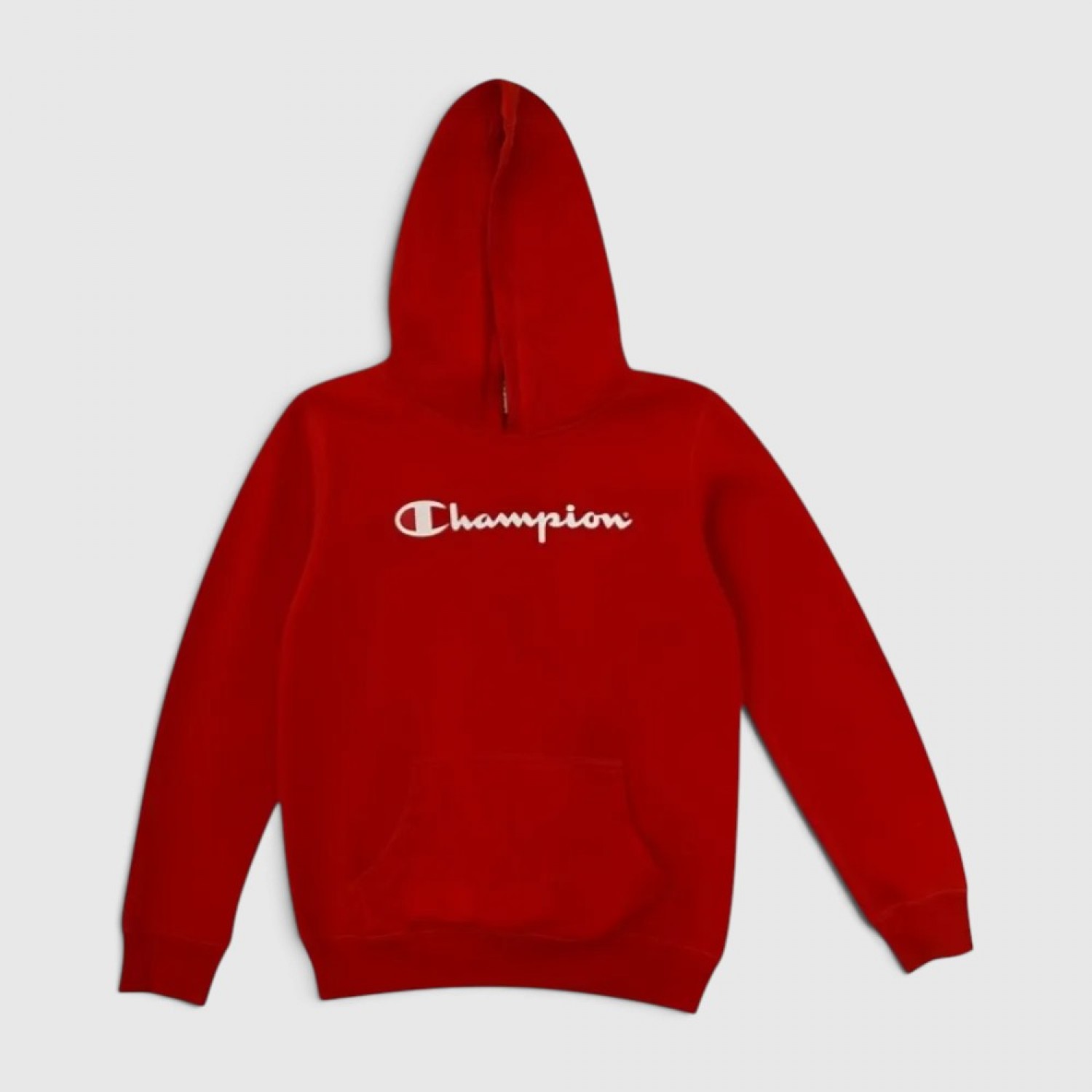 Champion Γυναικείο Hoodie Φούτερ Κόκκινο με Logo / Pre-Owned